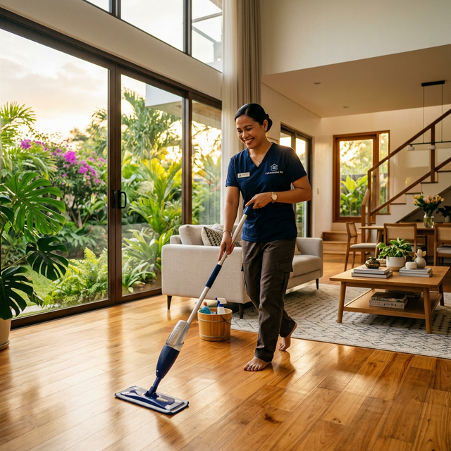 Filipino home service professional